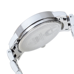 Pre Owned ساعة يد نسائية أيغنر كورتينا A26300 ستانلس ستيل ثنائي اللون فضية 35 مم