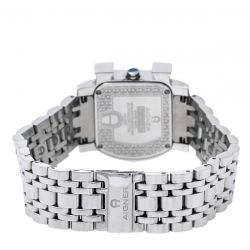 مملوكة مسبقًا Aigner Silver Burst Stainless Steel Genua Due A31600 Women's Wristwatch 31 mm
