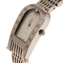 Pre Owned Aigner Mother of Pearl Stainless Steel Olbia Women's Wristwatch 20MM