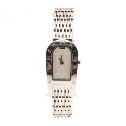 Pre Owned Aigner Mother of Pearl Stainless Steel Olbia Women's Wristwatch 20MM