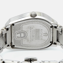 مملوكة مسبقًا Aigner Mother of Pearl Stainless Steel Verona A48100 Women's Wristwatch 33 mm