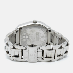 مملوكة مسبقًا Aigner Mother of Pearl Stainless Steel Verona A48100 Women's Wristwatch 33 mm