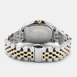 Aigner Mother of Pearl Two Tone Stainless Steel Verona 48100 Women's Wristwatch 26 mm