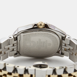 Aigner Mother of Pearl Two Tone Stainless Steel Verona 48100 Women's Wristwatch 26 mm