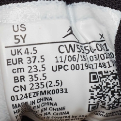 Pre Owned Air Jordans Multicolor Leather and Suede Air Jordan 1 Mid SE Camo Sneakers Size 37.5