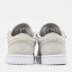 Pre Owned Air Jordans Grey Nubuck  Air Jordan 1 Grey Fog Sneakers Size 37.5