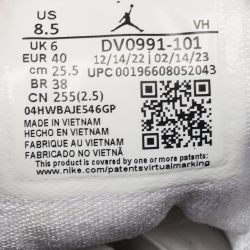 Pre Owned Air Jordans Black/White Leather Jordan 1 Mid Panda Sneakers Size 40