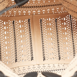 Pre Owned Alaia Black Leather Angele Tote