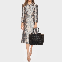 Pre Owned Alaia Black Leather Angele Tote