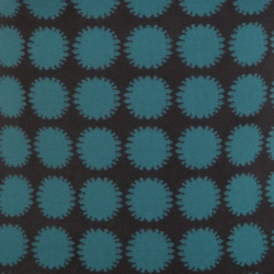 Pre Owned Alaia Black and Green Jacquard Knit Maxi Dress M