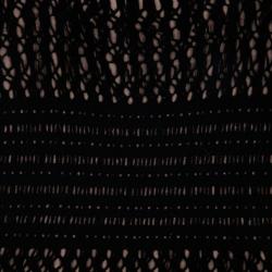 Pre Owned Azzedine ALAÏA Crochet Blister Knit Dress M