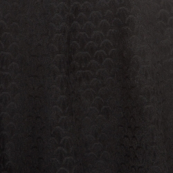 Alaia Black Embossed Velvet Flared Mini Skirt M