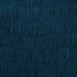 Pre Owned Alberta Ferretti Peacock Blue Fringed Skirt S