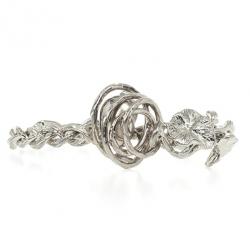 Pre Owned Alexander McQueen Skull and Vine Bracelet