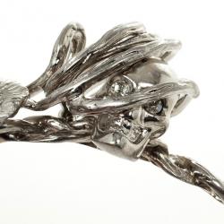 Pre Owned Alexander McQueen Skull and Vine Bracelet