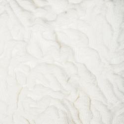 Alexander McQueen Cream Chunky Quilted Rose Knit  Oversized Pullover M