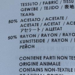 Pre Owned Alexander McQueen Contrast Stripe Crepe Track Pants S