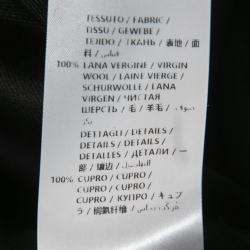 Pre Owned Alexander McQueen Black Wool Flared Skirt L