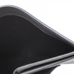 Alexander McQueen Grey Leather Skull Bifold Wallet