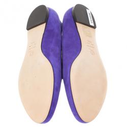 مملوكة مسبقًا Alexander McQueen Purple Velvet Sequin Skull Smoking Slippers Size 39.5