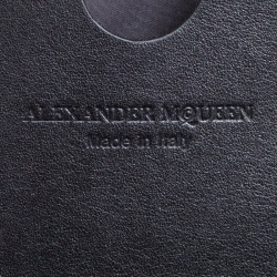 Alexander McQueen Black Nylon Medium Dancing Skeleton Holdall 