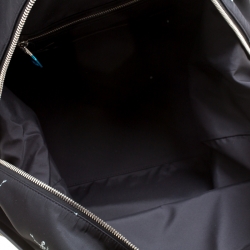 Alexander McQueen Black Nylon Medium Dancing Skeleton Holdall 