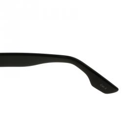 Pre Owned McQ By Alexander McQueen Grey/Black MQ0023S Cat Eye Sunglasses