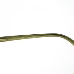 Pre Owned Alexander McQueen Purple/Green AMQ 4178/S Cat Eye Sunglasses