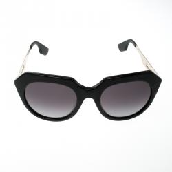 Alexander McQueen Black MCQ 0017/S Cat Eye Sunglasses