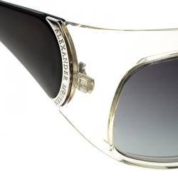 Pre Owned Alexander McQueen AMQ 4107/S TBB7V Oversize Sunglasses