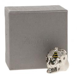 Alexander McQueen Bee Skull Ring Size 52