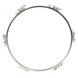 Alexander McQueen Large 3D Skull Enamel Bracelet