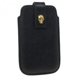 Pre Owned Alexander McQueen Black Skull iPhone Cover
