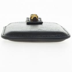 Pre Owned Alexander McQueen Black Skull iPhone Cover