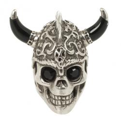 Alexander McQueen Warrior Skull Ring Size 52