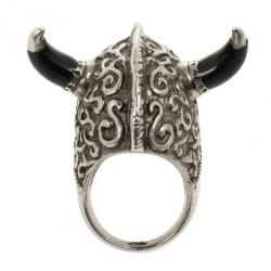 Alexander McQueen Warrior Skull Ring Size 52