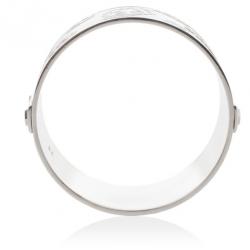 Alexander McQueen Skull-Print Enamel Bangle 20 CM