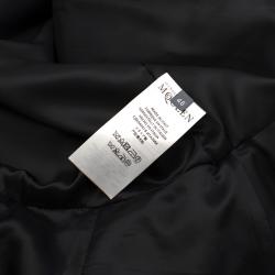 Pre Owned Alexander McQueen Black Wool Peplum Jacket L