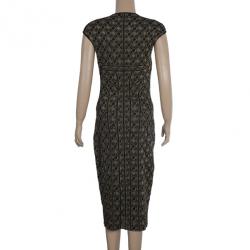 مملوكة مسبقًا Alexander McQueen Knit Print Dress M