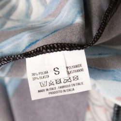 Pre Owned Alexander McQueen Rare Koi Snake Print Leggings S