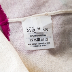 Alexander McQueen Multicolor Wool Heart Print Sweater M