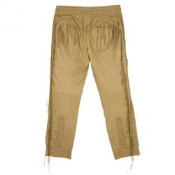 مملوكة مسبقًا Alexander McQueen Cowboy Fringe Leather Pants M