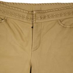 مملوكة مسبقًا Alexander McQueen Cowboy Fringe Leather Pants M