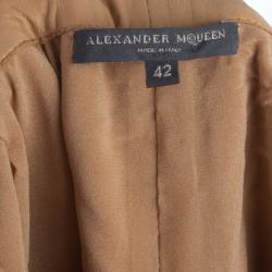 مملوكة مسبقًا Alexander McQueen Cowboy Fringe Leather Pants M