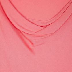 مملوكة مسبقًا Alexander McQueen Draped Neck Silk Top S