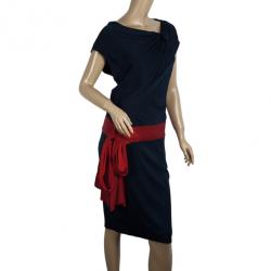 مملوكة مسبقًا Alexander McQueen Satin Block Dress S