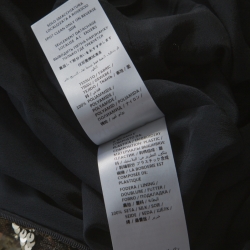 Pre Owned Alexander McQueen Gold Sequin & Tulle Ruffle Detail Gown S