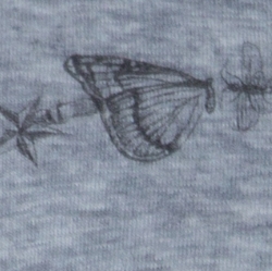 Pre Owned Alexander McQueen Grey Skeleton Printed Cotton Jersey Tank Top S