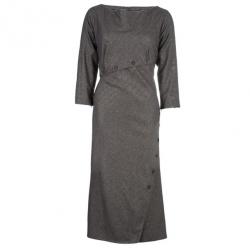 مملوكة مسبقًا فستان اليكساندر �ماكوين رقبة سابرينا ضيق M