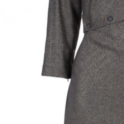 مملوكة مسبقًا فستان اليكساندر ماكوين رقبة سابرينا ضيق M